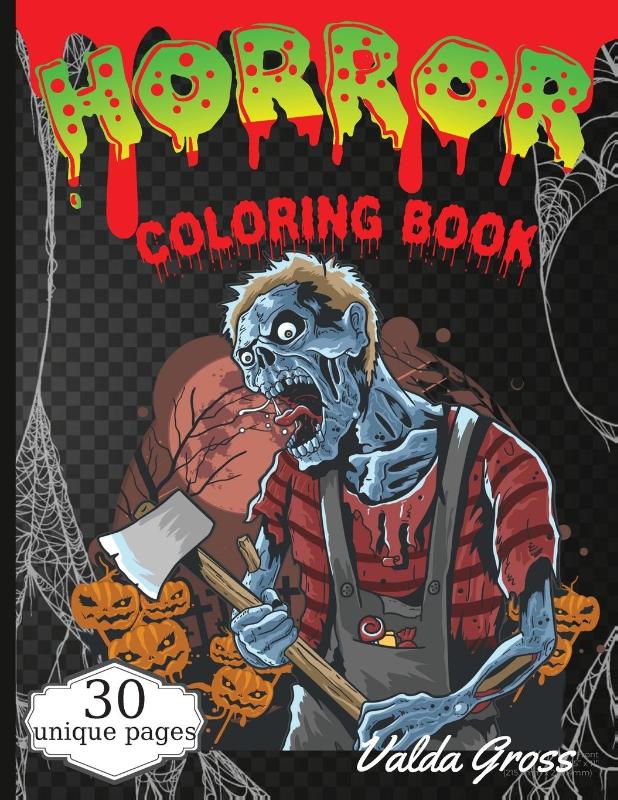 Horror Coloring Book