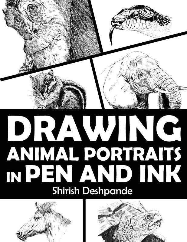 Drawing Animal Portraits in Pen and Ink