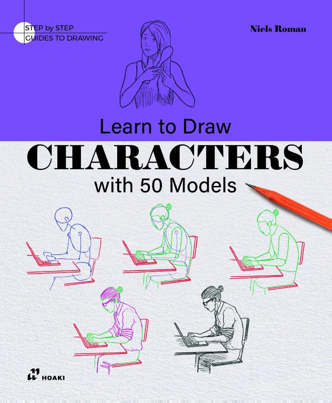 Learn to Draw Characters with 50 Models