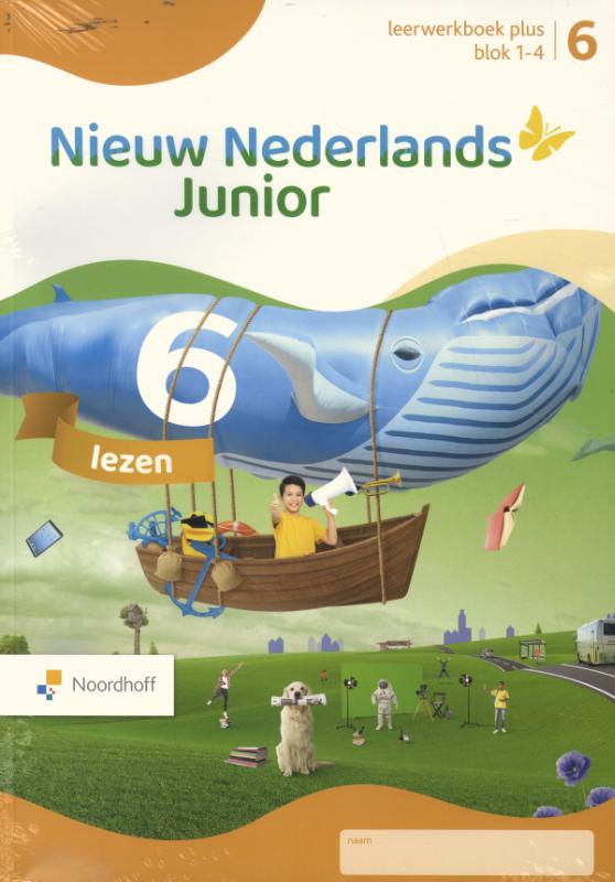 Nieuw Nederlands Junior lezen Leeswerkboek 6 Plus SET