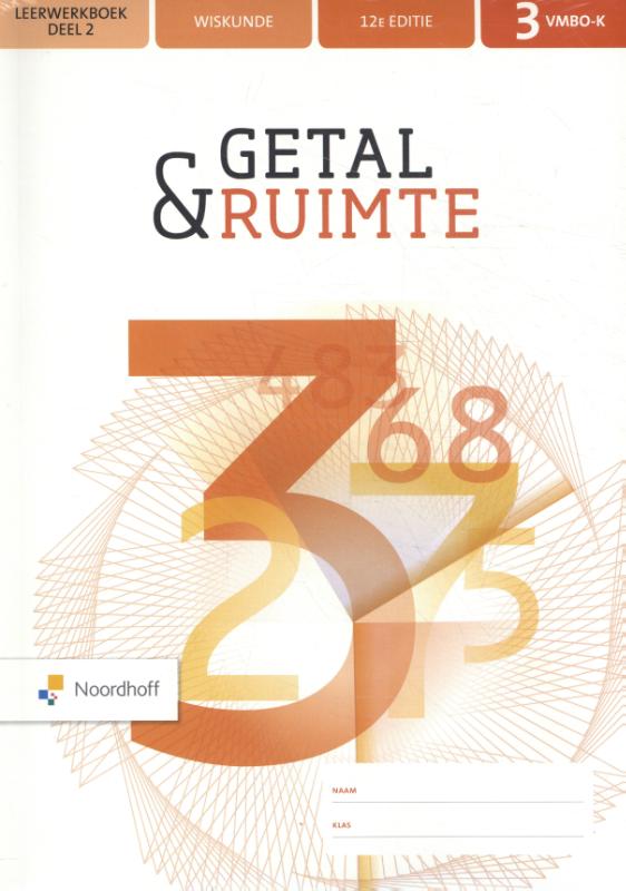 Getal & Ruimte 12e ed vmbo-k 3 leerwerkboeken 1 + 2