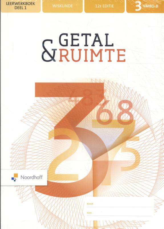Getal & Ruimte 12e ed vmbo-b 3 leerwerkboeken 1 + 2