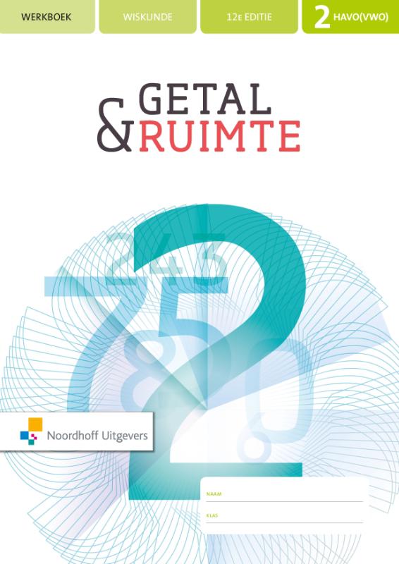 Getal & Ruimte 12e editie 2 havo/vwo werkboek en rekenkatern