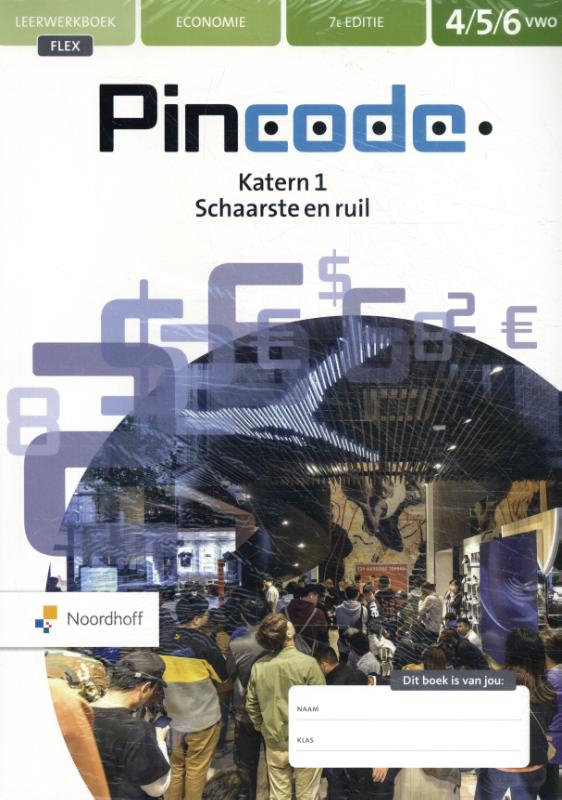 Pincode 7e vwo 4 katernen Flex (Set)