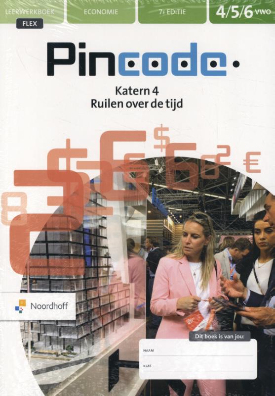 Pincode 7e ed vwo 5 set katernen 4-6 FLEX boek