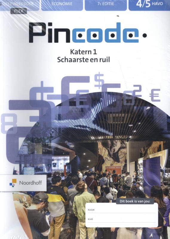 Pincode 7e ed havo 4 set katernen 1-5 FLEX boek