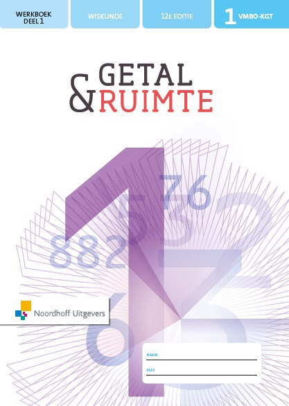 Getal & Ruimte 12e ed vmbo-kgt 1 werkboek deel 1 + 2 (incl. rekenkatern)