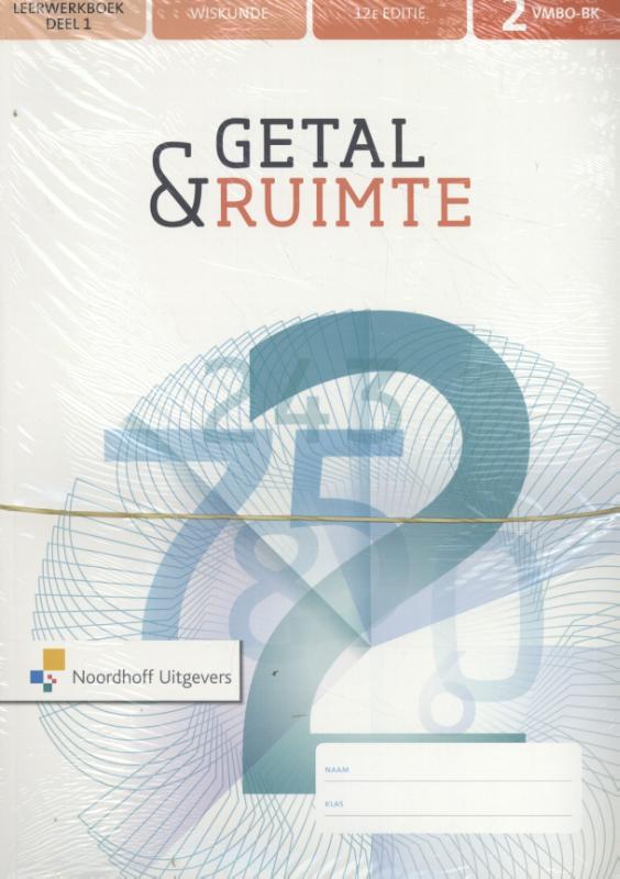 Getal & Ruimte 12e ed 2 BK set leerwerkboeken+rekenkatern