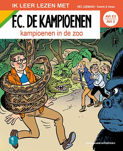 F.C. De Kampioenen AVI E3: Kampioenen in de zoo