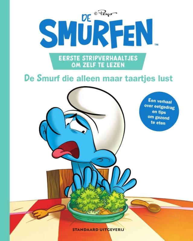Eerste stripverhaaltjes om zelf te lezen - De Smurf die alleen maar taartjes lust