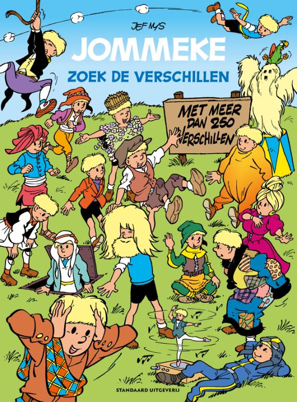 Jommeke Zoek de verschillen