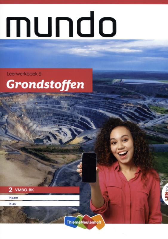 Mundo LRN-line online + boek 2 vmbo bk thema 9: Grondstoffen