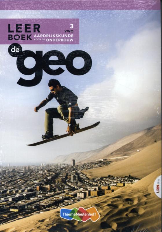 De Geo LRN-line online + boek 3 vwo