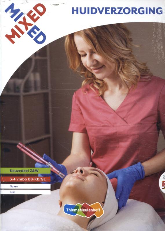 MIXED LRN-line online + boek Huidverzorging 3/4 vmbo