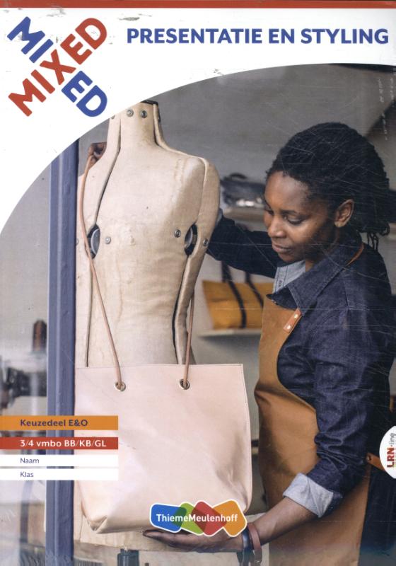 MIXED LRN-line online + boek Presentatie en styling 3/4 vmbo