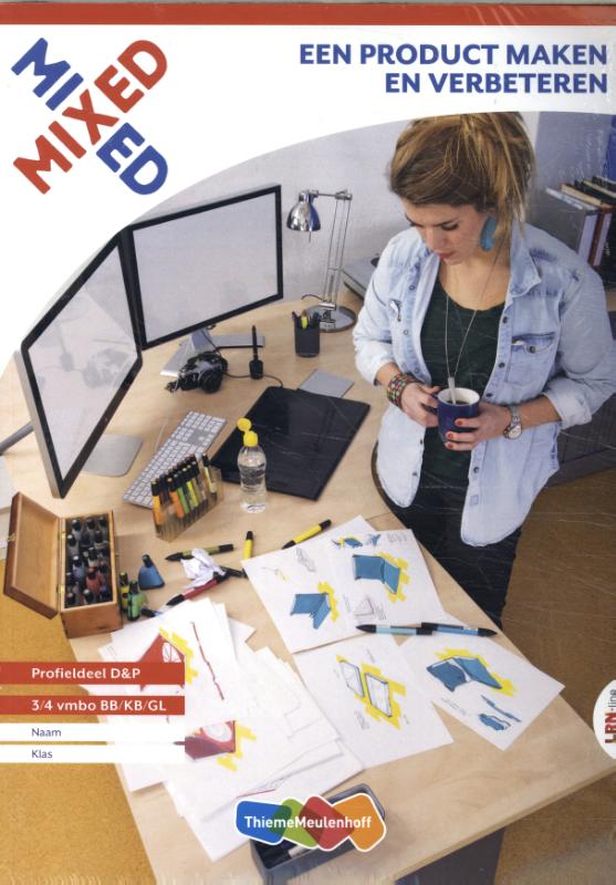MIXED LRN-line online + boek Een product maken en verbeteren 3/4 vmbo