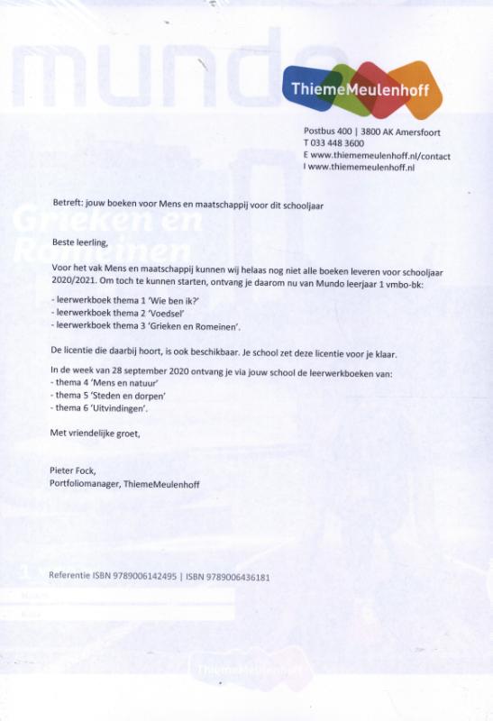 Mundo LRN-line online + boek 1 lwoo/vmbo-bk | LIFO-totaal