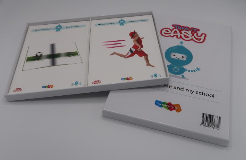 Take it easy Woordkaarten groep 3-4 Me and my school