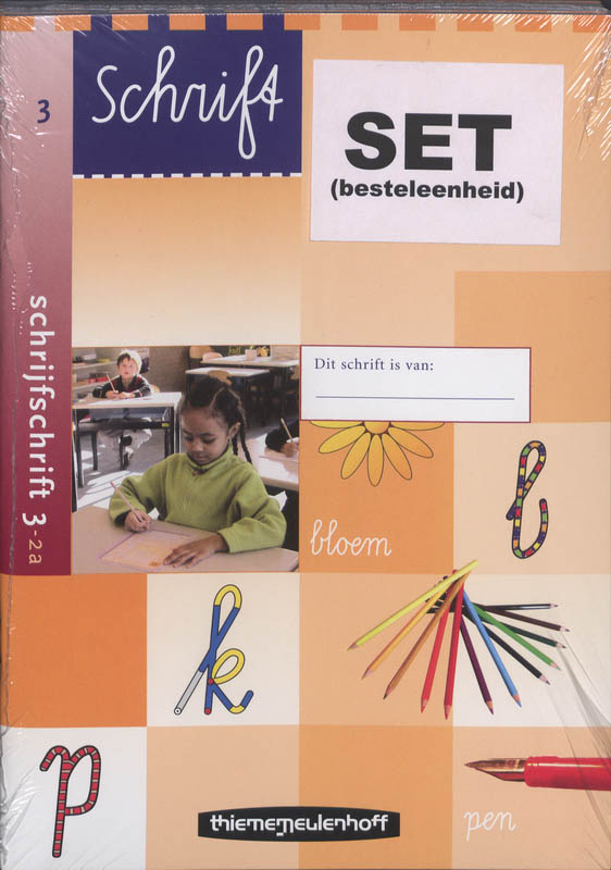 Schrift Schrijfschrift 3-2 A (set 5 ex)