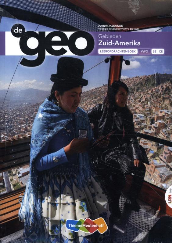De Geo LRN-line online + boek 6 vwo