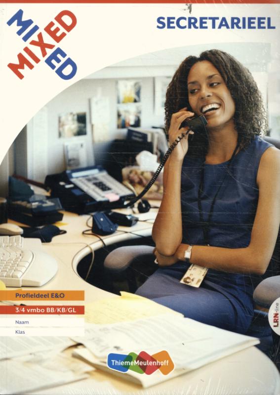 MIXED LRN-line online + boek Secretarieel 3/4 vmbo