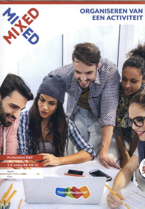 MIXED LRN-line online + boek Organiseren van een activiteit 3/4 vmbo