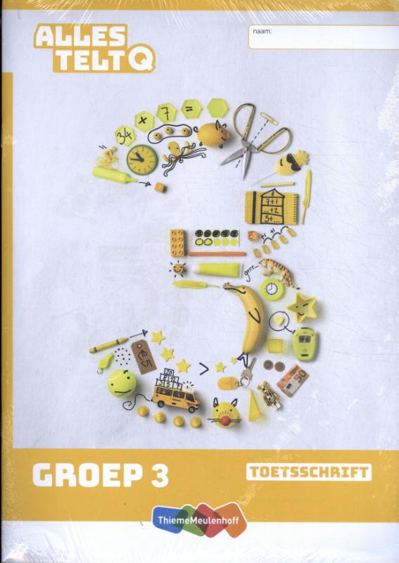 Alles telt Q Toetsschrift groep 3 (set a 5 ex)