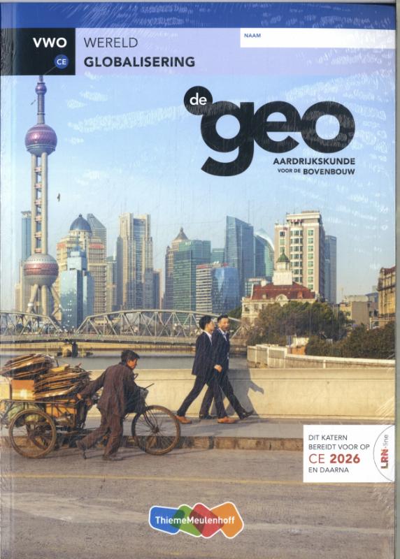 De Geo LRN-line (CE 2025) boek 5 vwo