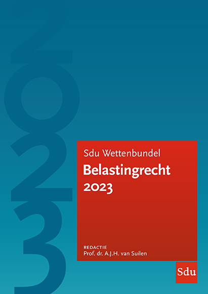 Sdu Wettenbundel Belastingrecht 2023