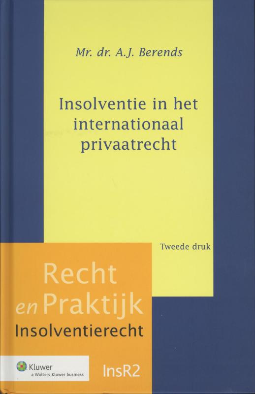 Insolventie in het internationaal privaatrecht