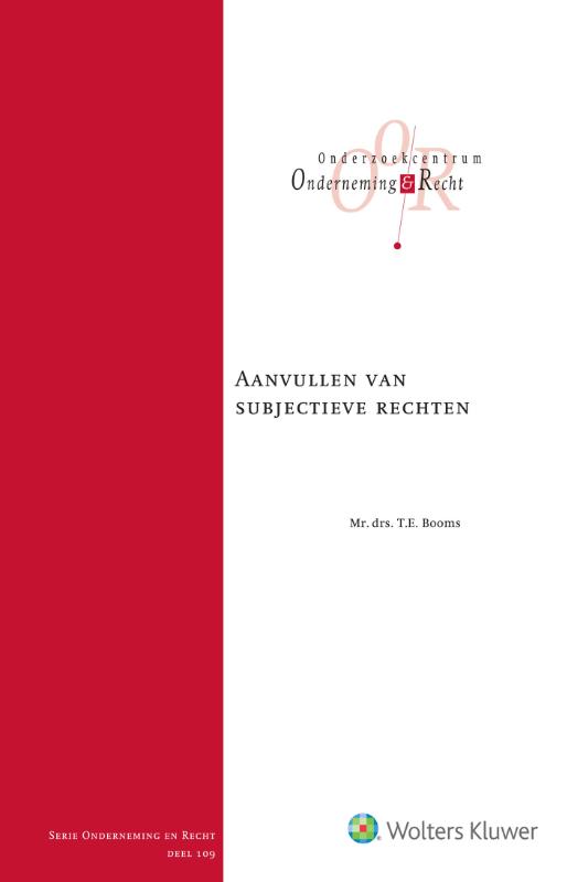 Aanvullen van subjectieve rechten