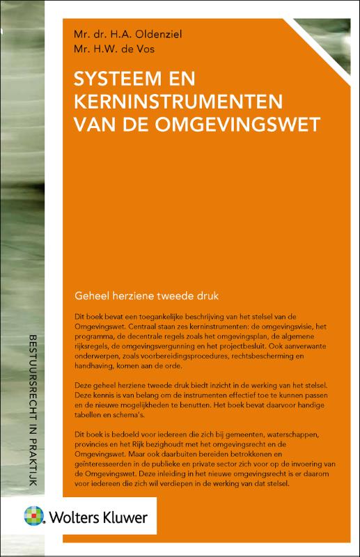 Systeem en kerninstrumenten van de Omgevingswet