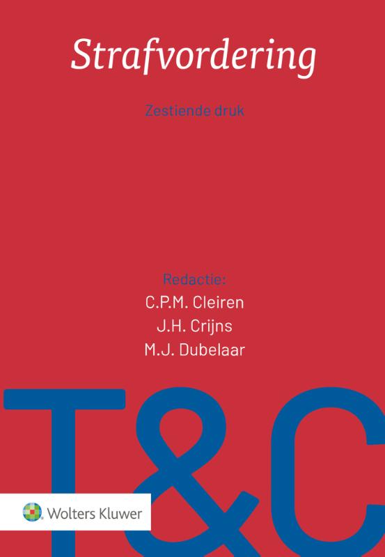 Tekst & Commentaar Strafvordering