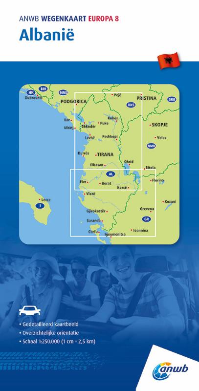 Albanië 1:250.000