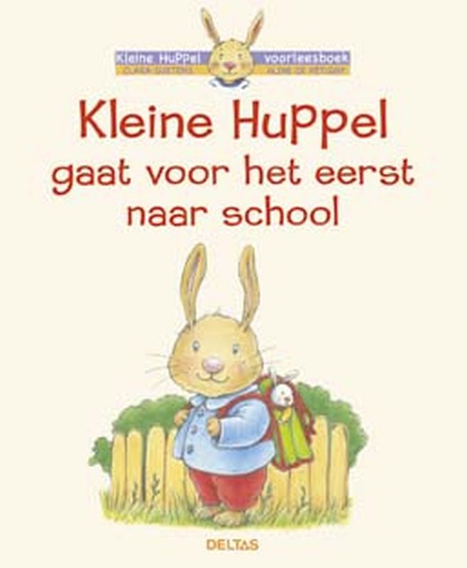 Kleine Huppel gaat voor het eerst naar school