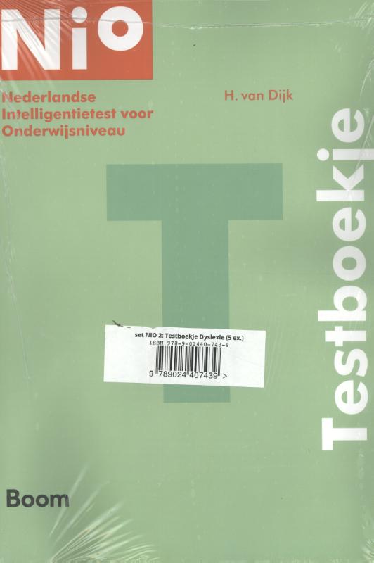NIO 2: Testboekjes Dyslexie (5 ex)
