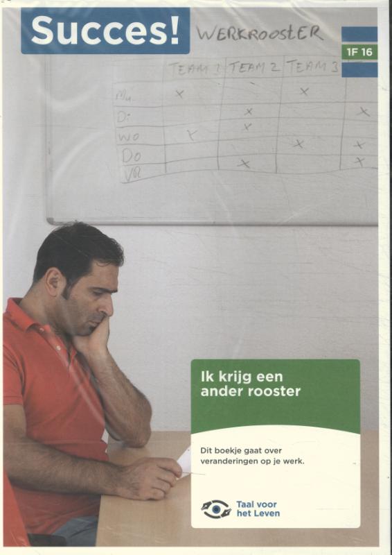 Succes! Taal 1F T16: Ik krijg een ander rooster (set van 5)