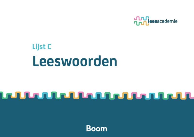 Leeswoordenlijst: Pakket C