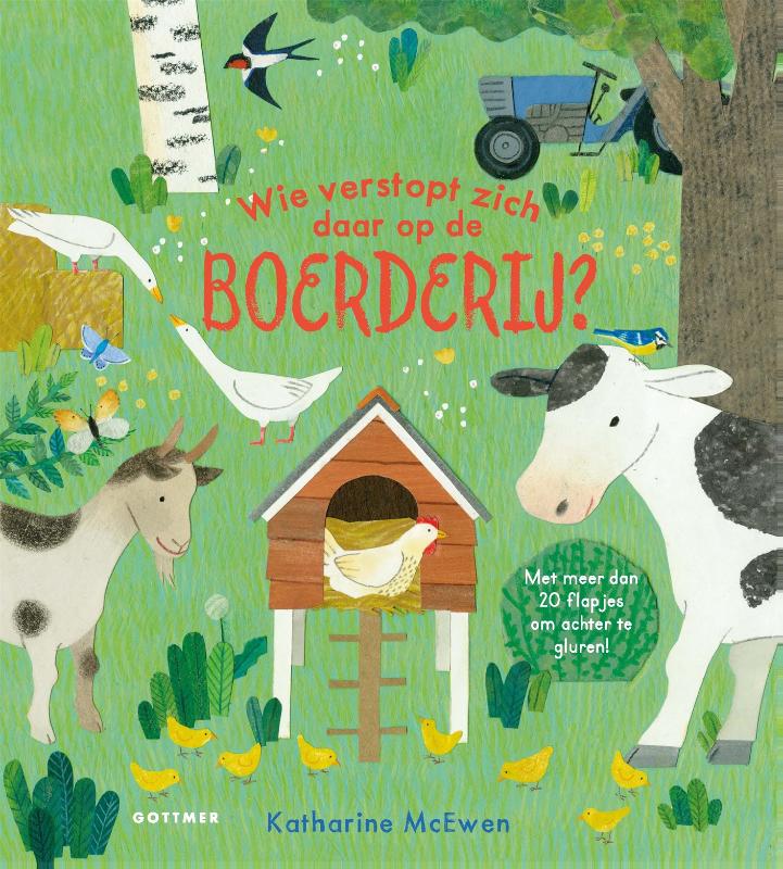 Wie verstopt zich daar op de boerderij?