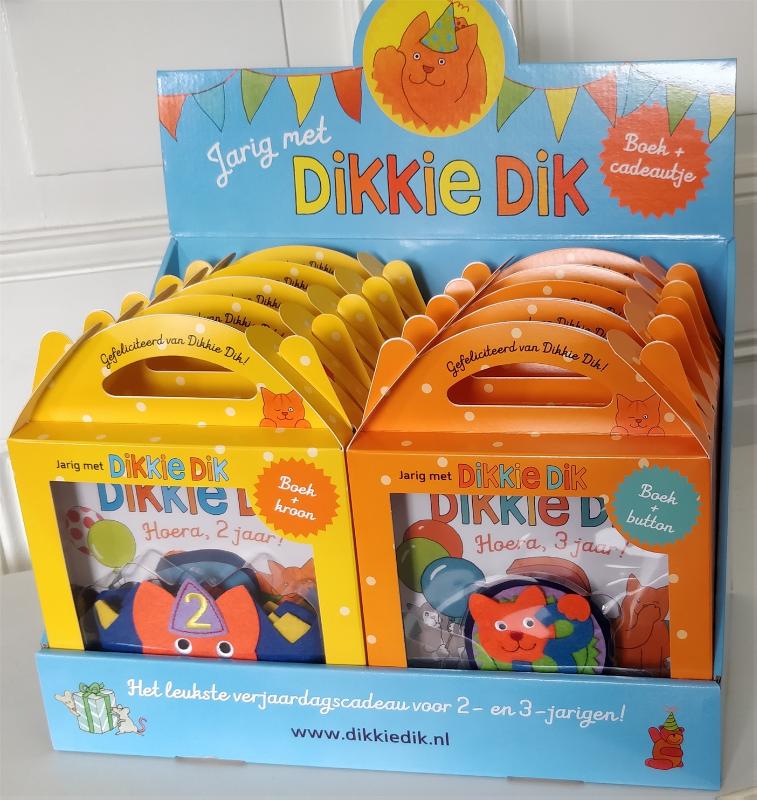 Jarig met Dikkie Dik - display 2 x 5 exx