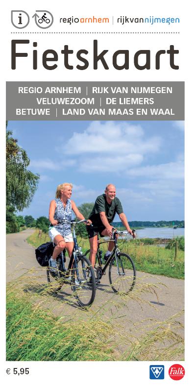 Fietskaart regio Arnhem Nijmegen
