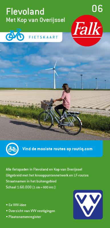 Falk VVV Fietskaart 06 Flevoland