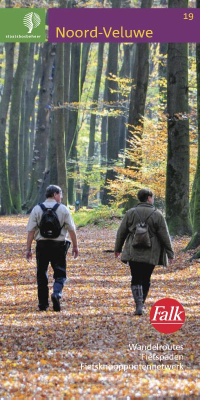Falk Staatsbosbeheer wandelkaart 19 Noord-Veluwe