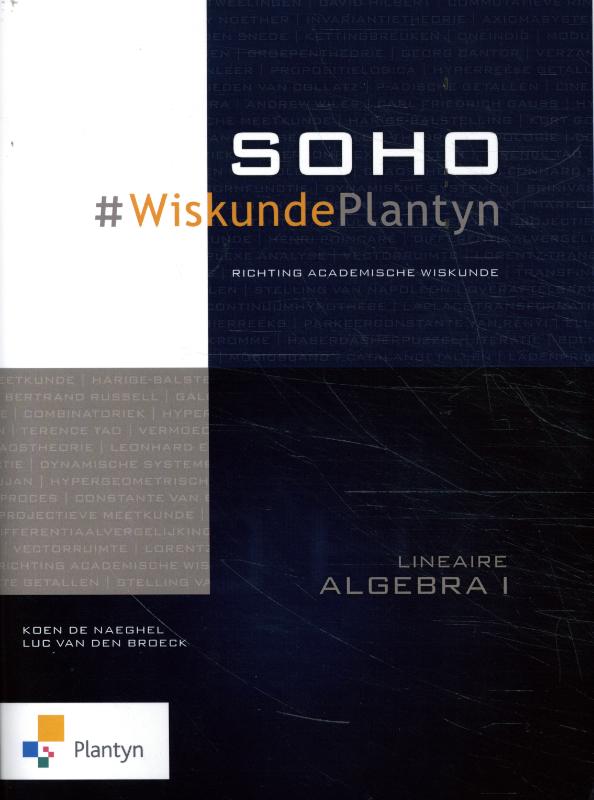 SOHO Wiskunde Plantyn Lineaire algebra I