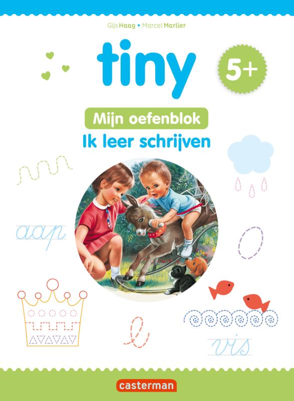 Tiny Oefenblok - Ik leer schrijven 5+
