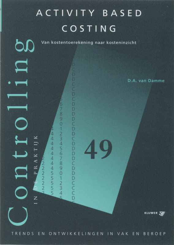 Activity based costing