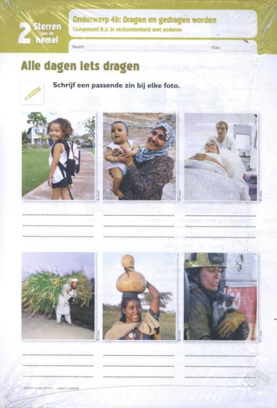 2e leerjaar met wisselthema "Dragen en gedragen worden"