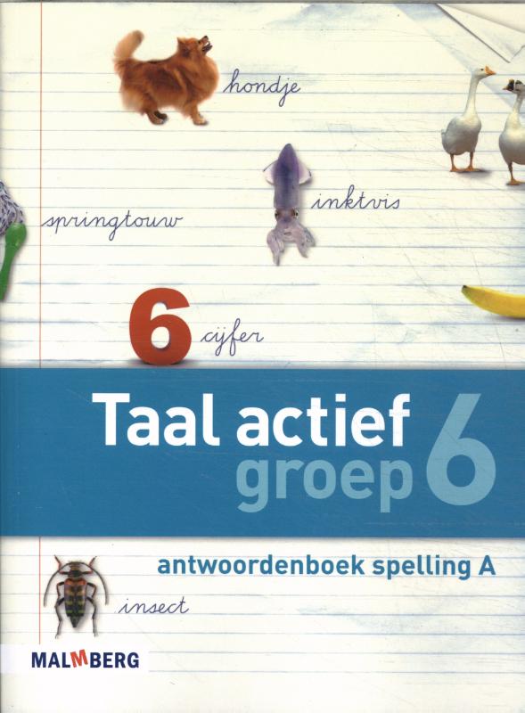 Antwoordenboek Spelling A