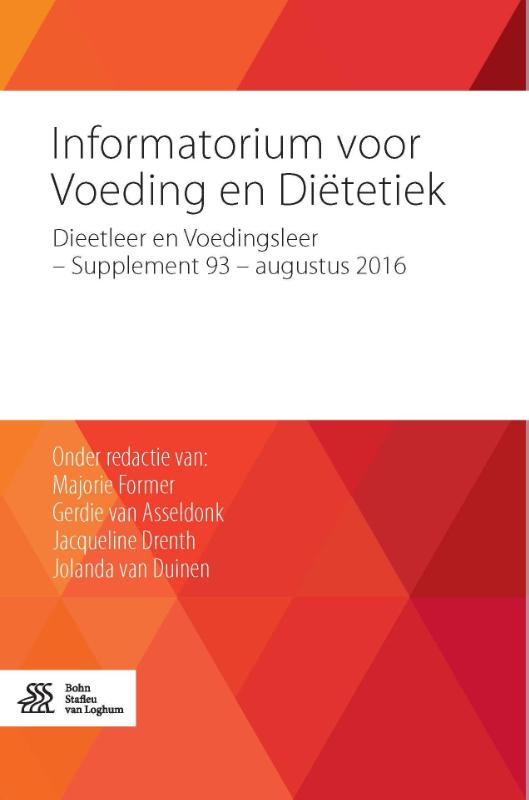 Dieetleer en Voedingsleer - Supplement 93 - augustus 2016
