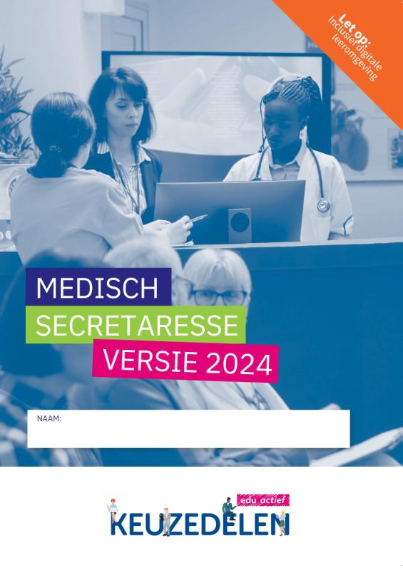 Medisch secretaresse versie 2024 | combipakket
